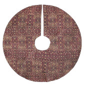 Rustieke boerderij wollen tapijt patroon Kerstmis Kerstboom Rok (Voorkant)