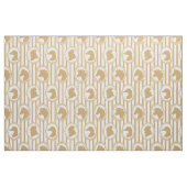 Rustieke boerderijdier silhouet barnyard - Khaki Stof (Fat Quarter)