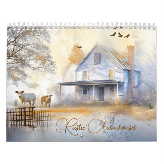 Rustieke boerderijen kalender (Hoes)