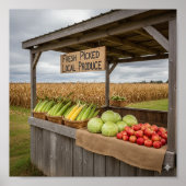 rustieke Boerderijen standaard Poster (Voorkant)