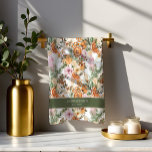 Rustieke Boheemse botanische winter citrus Kerstmi Theedoek<br><div class="desc">Rustieke bohemian botanische winter droge citrus kerst keuken handdoeken,  kerstcadeaus voor moeder,  kerstcadeaus voor haar kerst huis decor gepersonaliseerde naam keuken handdoeken</div>