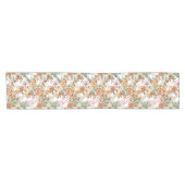 Rustieke Boheemse botanische winter citrus Korte Tafelloper (Horizontaal)