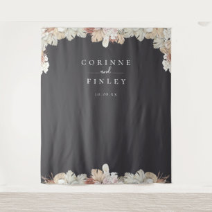 Rustieke Boheemse Oase Frame Foto Achtergrond Wandkleed