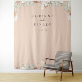 Rustieke Boheemse Oase Lijst Foto achtergrond Wandkleed (In situ)