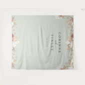 Rustieke Boheemse Oase Lijst Foto Achtergrond Wandkleed (Voorkant (horizontaal))