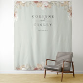 Rustieke Boheemse Oase Lijst Foto Achtergrond Wandkleed (In situ)