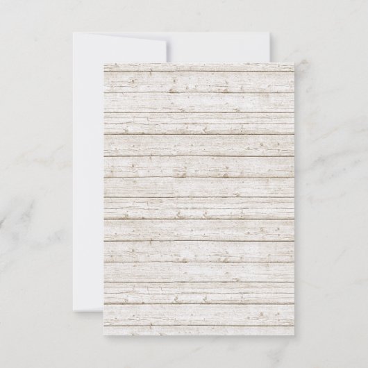 Rustieke Boheemse Pijl Bruiloft Save The Date (Achterkant)