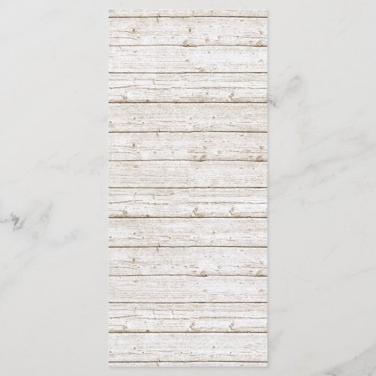 Rustieke Boheemse veren Pijl Bruiloft Diner Menu (Achterkant)