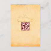 Rustieke Boheemse Zonnebloem Huwelijk Informatiekaartje (Achterkant)