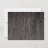 Rustieke Bohemian String Lights Floral Save the Da Save The Date (Achterkant)