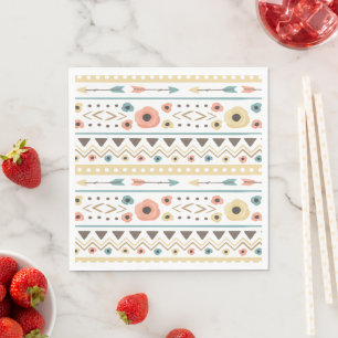 Rustieke Boho Baby Shower Servet