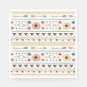 Rustieke Boho Baby Shower Servet (Voorkant)
