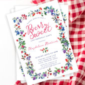Rustieke Boho Berry Sweet zomer 21e verjaardag Kaart