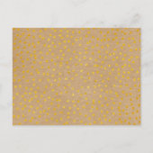 Rustieke Boho Bewaar De Datum Gouden Hart Kalender Aankondigingskaart (Achterkant)