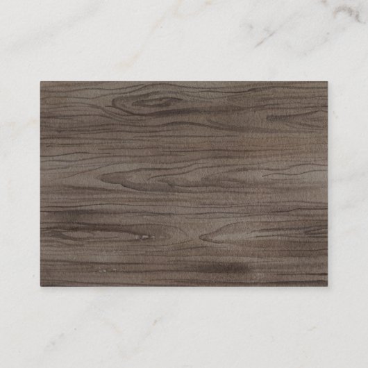 Rustieke Boho Bloemen Luier Raffle Kaart Tribal Ba (Achterkant)