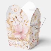  rustieke Boho bloemenbruiloft gunst box Bedankdoosjes (Geopend)