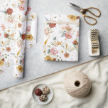Rustieke Boho bloementuin Cadeaupapier<br><div class="desc">Verzamel uw gasten in een moderne rustieke stijl met deze prachtige boho bloementuin wrapping papier ontwerp. Het perfecte thema voor de zomer,  herfst en herfst. Pas het eenvoudig aan met uw persoonlijke gegevens op de voor- en achterkant om het uw eigen te maken.</div>