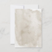Rustieke Boho Boeket Moderne Trouw Save The Date (Achterkant)