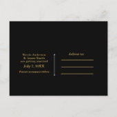 Rustieke Boho Bohemian Koe Bull Save the Date Aankondigingskaart (Achterkant)