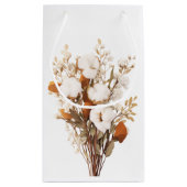 Rustieke Boho bruiloft geschenk tas Klein Cadeauzakje (Achterkant)