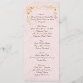 Rustieke Boho Country Wedding Menu (Voorkant)