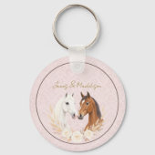 Rustieke Boho Country Wedding Sleutelhanger (Voorkant)