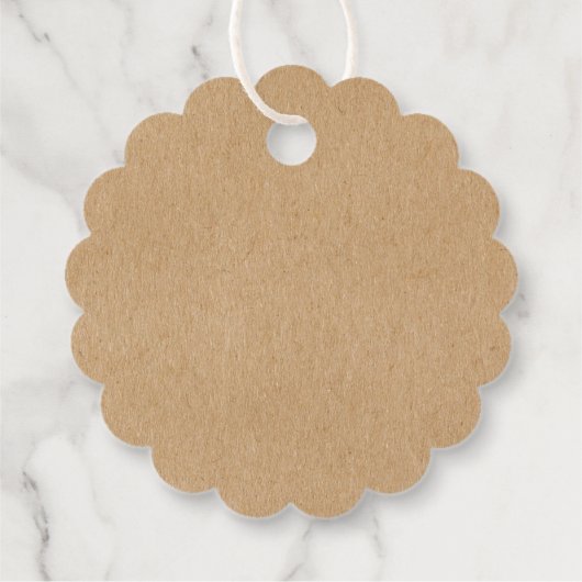 Rustieke Boho Elegant Bloementuin Dank u Bedankjes Labels (Achterkant)