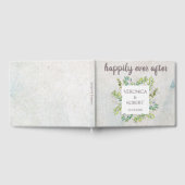 Rustieke Boho Eucalyptus Greenery bruiloft recepti Gastenboek (Volledig)