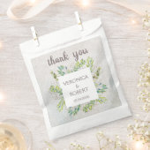Rustieke Boho Eucalyptus Greenery Wedding Dank u Bedankzakje (Geknipt)