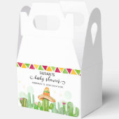 Rustieke Boho Fiesta Cactus Taco 'Bout A Baby show Bedankdoosjes (Open)