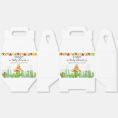 Rustieke Boho Fiesta Cactus Taco 'Bout A Baby show Bedankdoosjes (Ongevouwen)