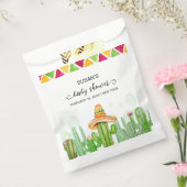 Rustieke Boho Fiesta Cactus Taco 'Bout A Baby show Bedankzakje (Gezegeld)