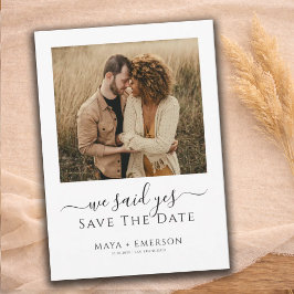 Rustieke Boho Foto Huwelijk Bewaar De Datum Save The Date