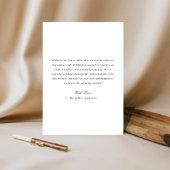 Rustieke Boho Foto Typografie We Zeiden Ja Trouwen Aankondiging