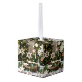 Rustieke Boho Haaksneeuwvlok Kerstmis Decoratie (Achter hoekig)