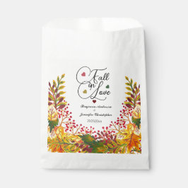 Rustieke Boho herfst bloemenbruiloft herfst in lie Bedankzakje