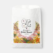 Rustieke Boho herfst bloemenbruiloft herfst in lie Bedankzakje (Voorkant)