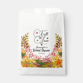 Rustieke Boho herfst bloemenbruiloft herfst in lie Bedankzakje