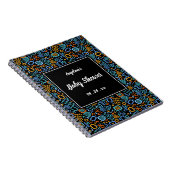 Rustieke Boho icoon cadeau lijst Notitieboek (Rechterzijde)