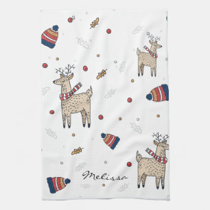 Rustieke Boho Kerst Familie Theedoek