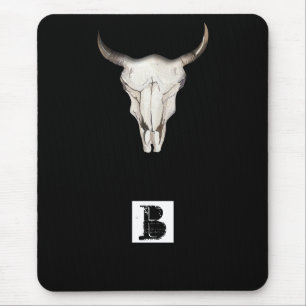 Rustieke Boho Koe Stier Hoorns Westers Landelijk Muismat