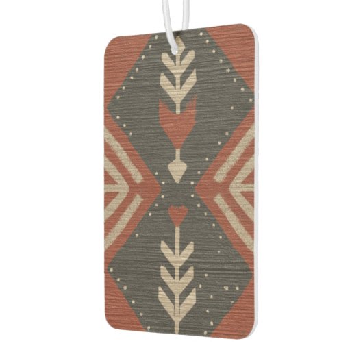 Rustieke Boho Luchtverfrisser Terracotta Print (Links)