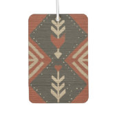Rustieke Boho Luchtverfrisser Terracotta Print (Voorkant)