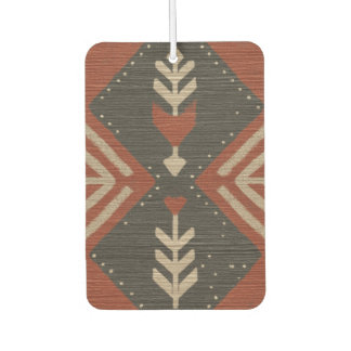 Rustieke Boho Luchtverfrisser Terracotta Print