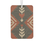 Rustieke Boho Luchtverfrisser Terracotta Print (Achterkant)