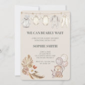 Rustieke Boho Pampas kunnen we nauwelijks wachten Kaart (Voorkant)