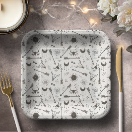 Rustieke Boho Patroon ID1109 Papieren Bordje