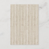 Rustieke Boho pijlen & bloemen details / routebesc Informatiekaartje (Achterkant)