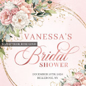 Rustieke Boho Roze Gouden Groene Bruids-Shower Ser Servet