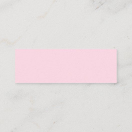 Rustieke Boho roze lila blauw bloemenbruiloft Webs Mini Visitekaartje (Achterkant)